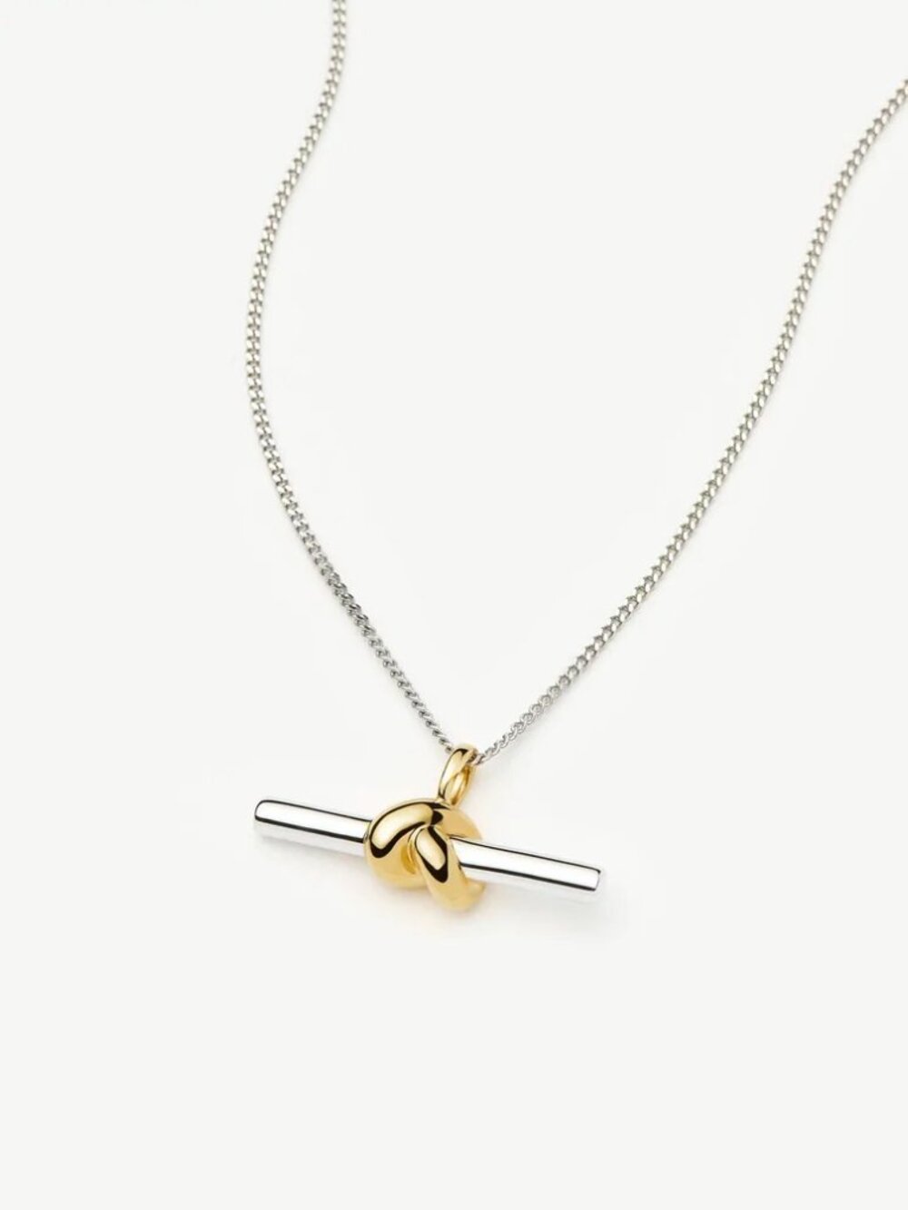 Missoma Lucy Williams knot pendant